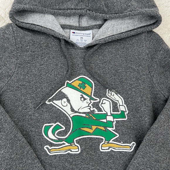 Women’s Champion Notre Dame Fighting Irish Hoodie💚 - Picture 2 of 5